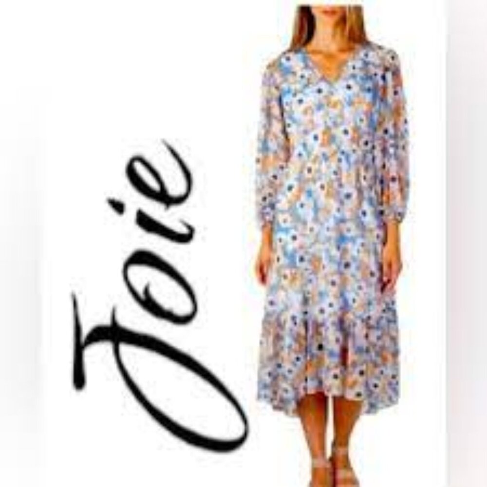 JOIE MAXI DRESS "FLORAL FIELD" LIMITED EDITION NWT